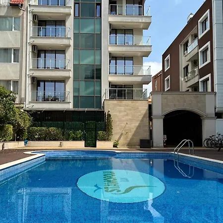 Lejlighed Stamopolulux директен изглед към морето Primorsko
