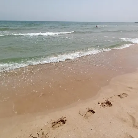 Apartmán Stamopolulux директен изглед към морето Primorsko