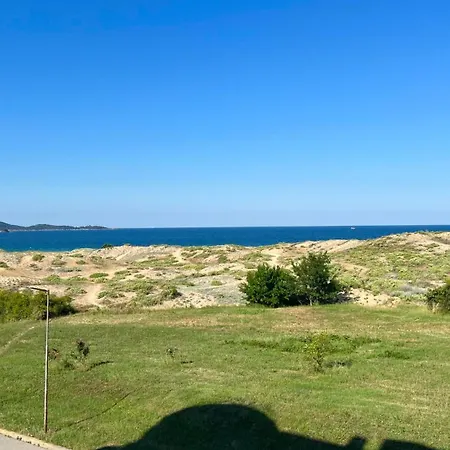 Apartment Stamopolulux директен изглед към морето Primorsko